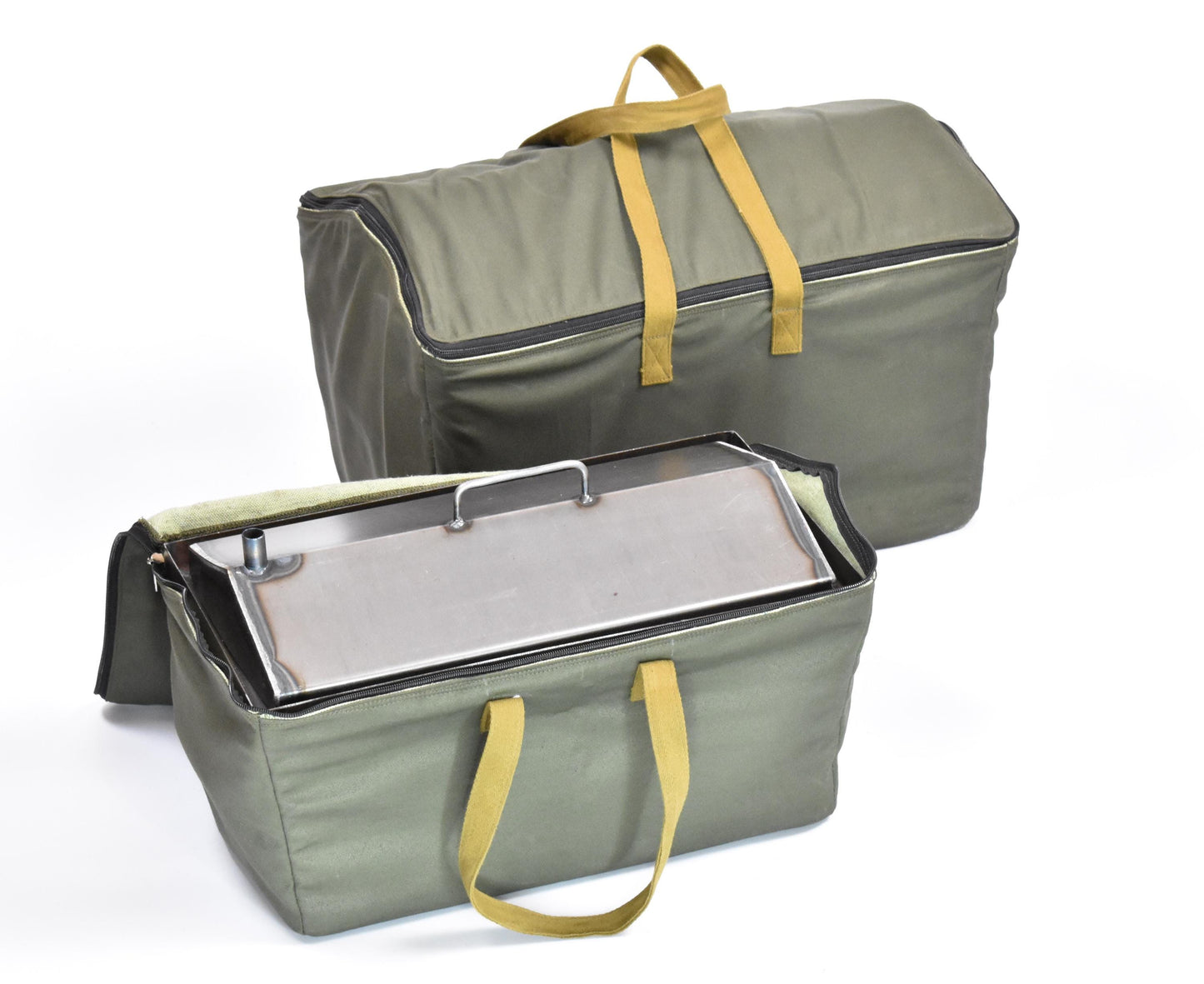 Smoker Cover Weatherproof BBQ Smoker Storage Grill Carrying Bag Handmade Smoker Carrying Bag Outdoor Cooking Protective Cover