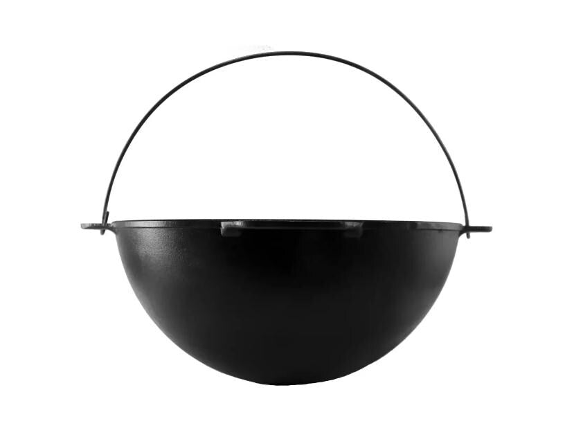 Cast Iron Cauldron 3.17 Gallon Portable Outdoor Fire Cooking Pot Asian Cooking Pot Cauldron Cooking Pot Campfire Soup Bowl Men Gift