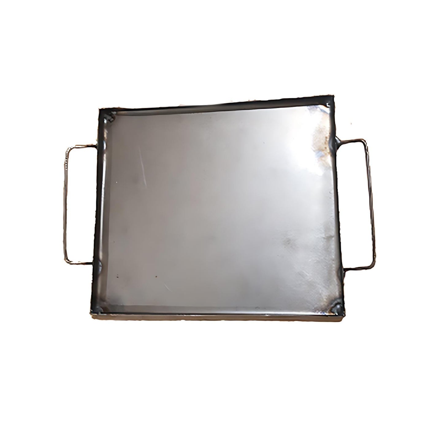 BBQ Smoker Wood Chip Tray,Metal Wood Chip Holder for Smoker,Durable Wood Chip Storage Tray,Durable Metal Wood Chip Holder