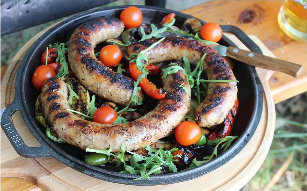 Traditional Asian Cast Iron Cauldron 4L Durable Cauldron 4L Multifunctional Lid - Cauldron with Lid for Frying Pan, Cauldron for Pilaf, Gift for Husband