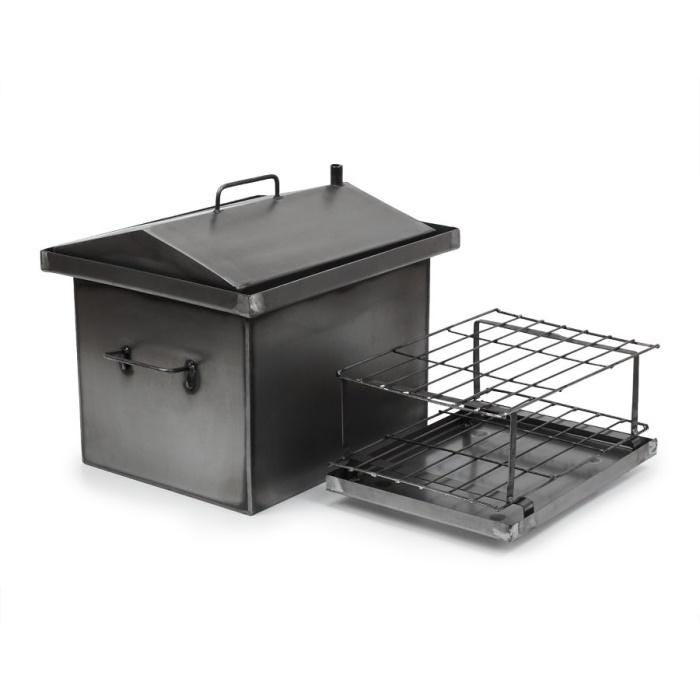 Portable Smoker for Making Smoked Meat or Fish, Camping Smoker, Backyard Smoker, Outdoor Steel Smoker, Father's Day Gift