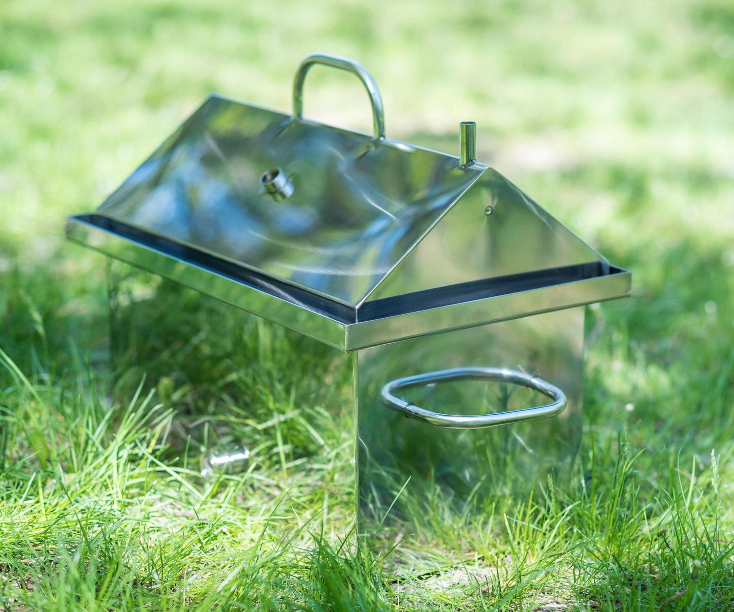 Portable Smoker with Airlock for Home or Outdoor Smokehouse Cooking 1.5mm Thick Steel Smoker Smoker for Smoking Father's Day Gift