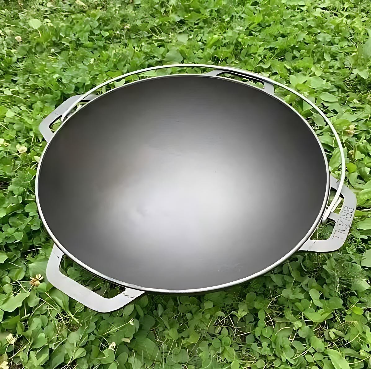 Premium Cast Iron Asian Cauldron 4L Real Cast Iron Cauldron Cast Iron Cauldron Traditional Outdoor Cooking Pot Camping Lover Gift